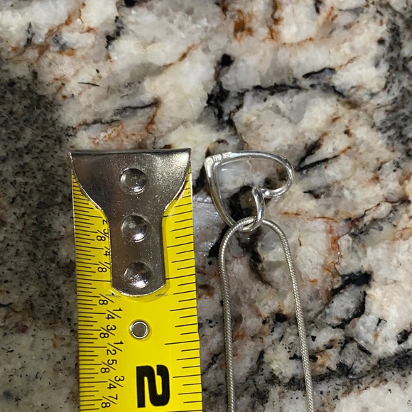 Sterling Silver Heart Necklace - Picture 4 of 5